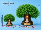 Shree Swami Samarth Tree Idol with LED Light | Spiritual Decorative Showpiece for Home & Office
