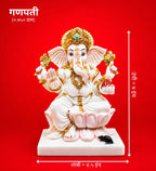 Premium Ganpati Fiber Murti | Divine Home & Office Décor Idol