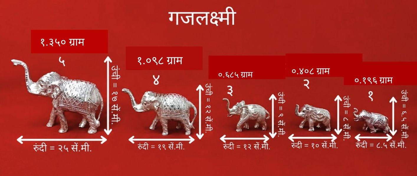 Decorative Elephant Pair Showpiece | Premium White Metal Elephant Statue for Home Décor