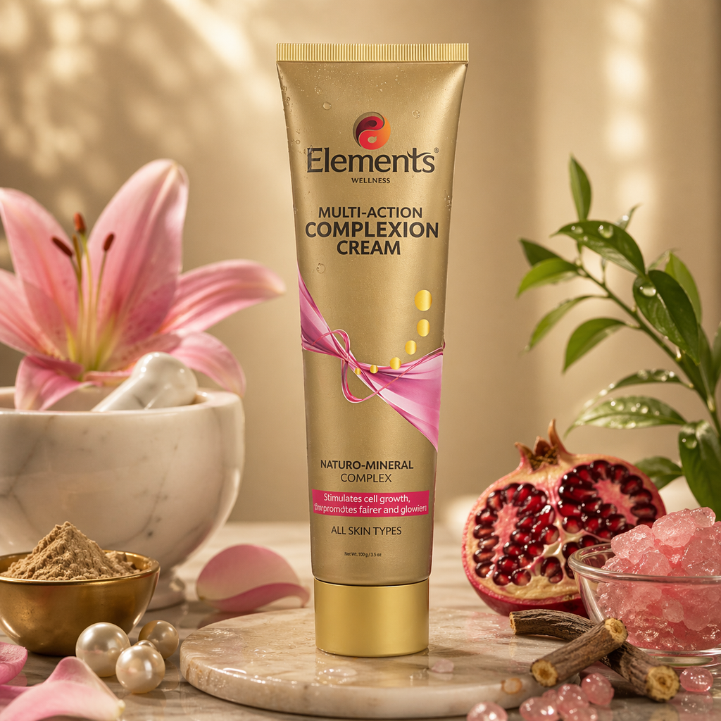 Elements Wellness Multi-Action Complexion Cream  Naturo-Mineral Complex | For All Skin Types