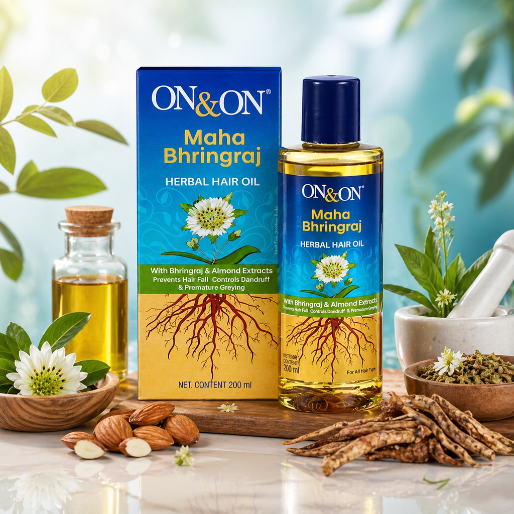 ON&ON महा भृंगराज हर्बल हेअर ऑइल