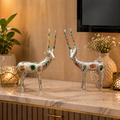 Decorative Deer Pair Showpiece (Hariṇ Jodi)