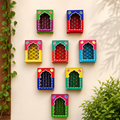 Handmade Decorative Wall Lantern – Festive LED  Light Holder