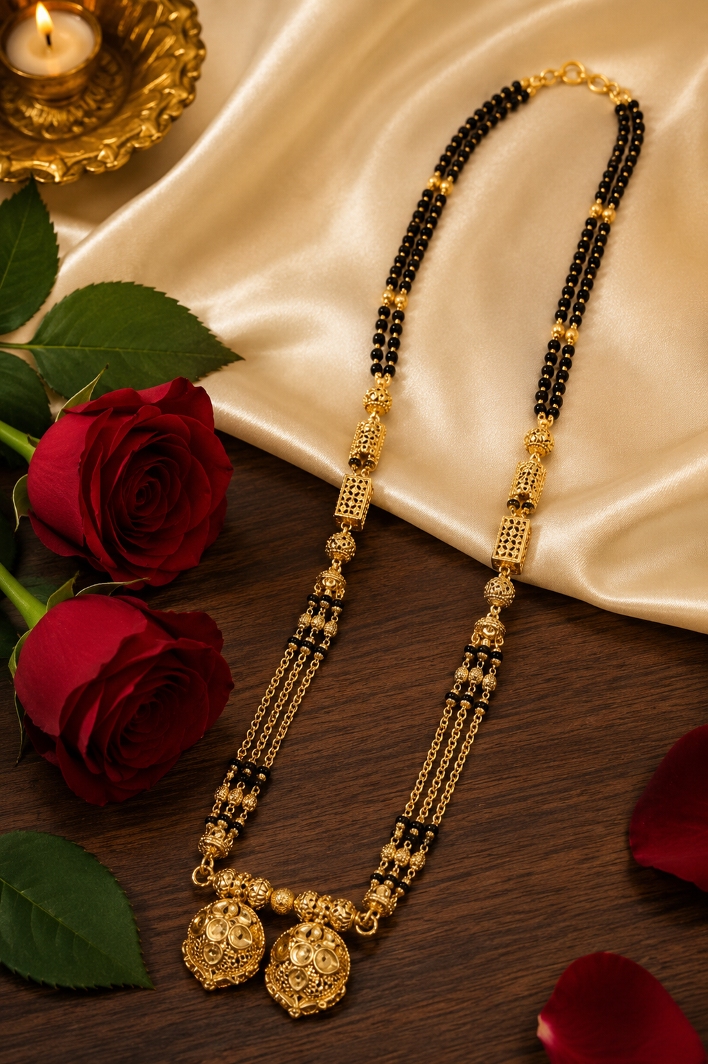 Traditional Black Bead Mangalsutra
