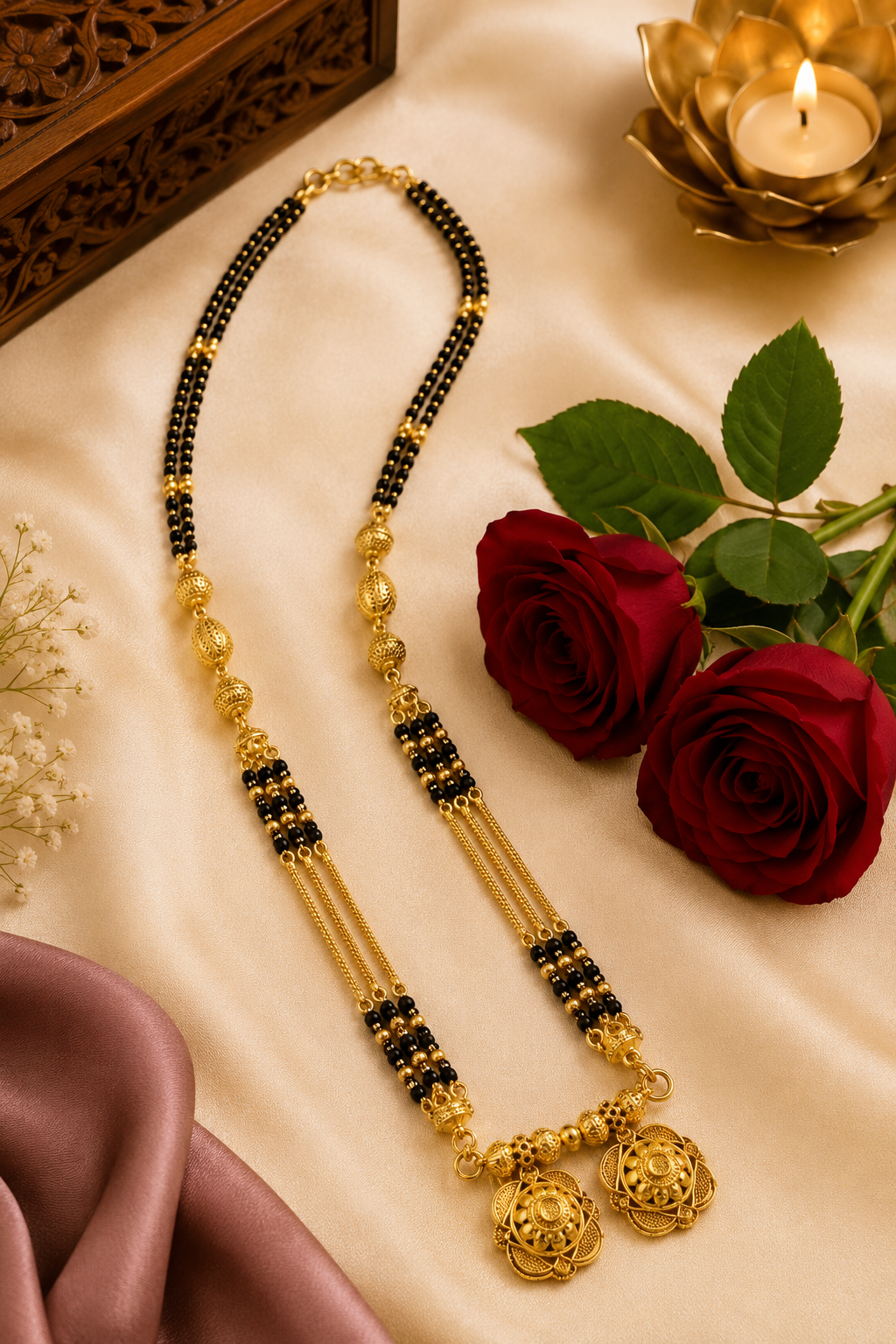 Traditional Black Bead Mangalsutra