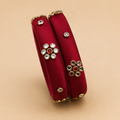 Elegant Silk Thread Bangles