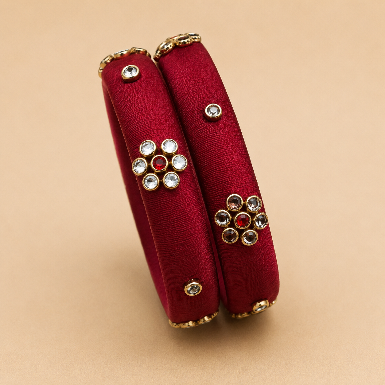 Elegant Silk Thread Bangles