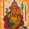 Handmade Beads Art Lord Ganesha Wall Decoration