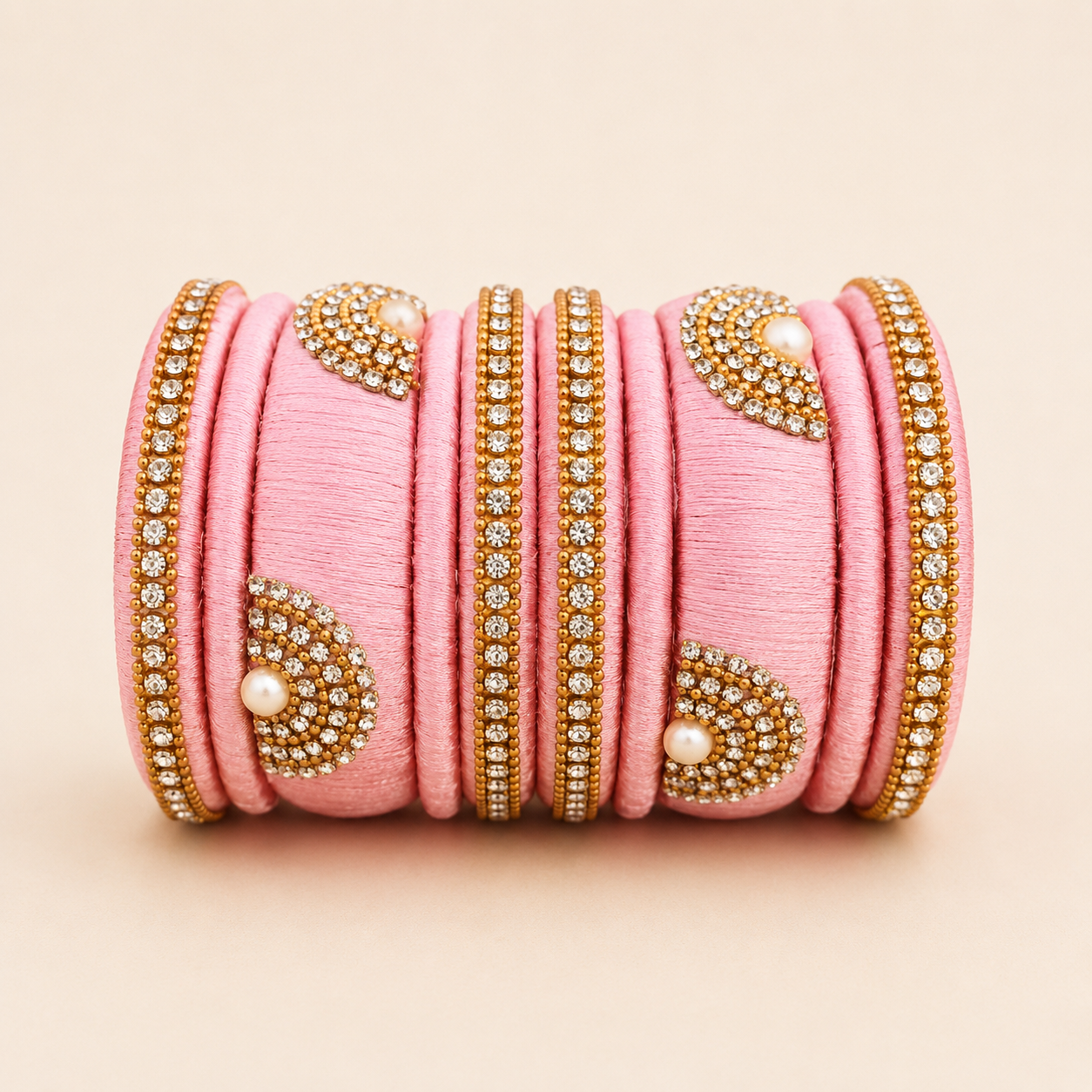 Elegant Silk Thread Bangles