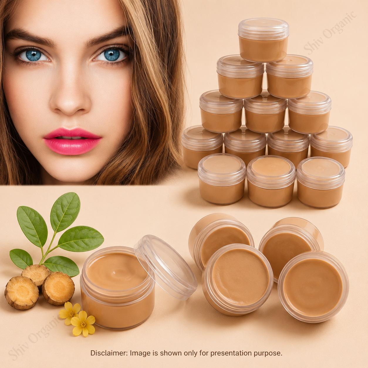 Shiv Organic Herbal BB Cream – Natural Makeup Look