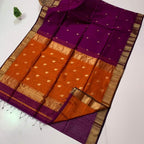 Elegant Maheshwari Silk Blend Saree