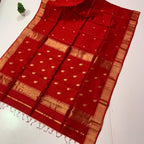 Elegant Maheshwari Silk Blend Saree