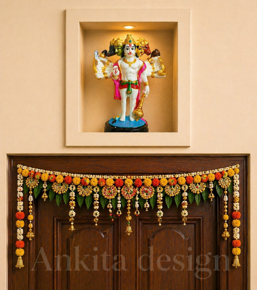 Panchmukhi Hanuman Standing Statue