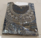 Women’s Printed Cotton Nighty / Lounge Gown  – Soft Comfortable Daily Wear