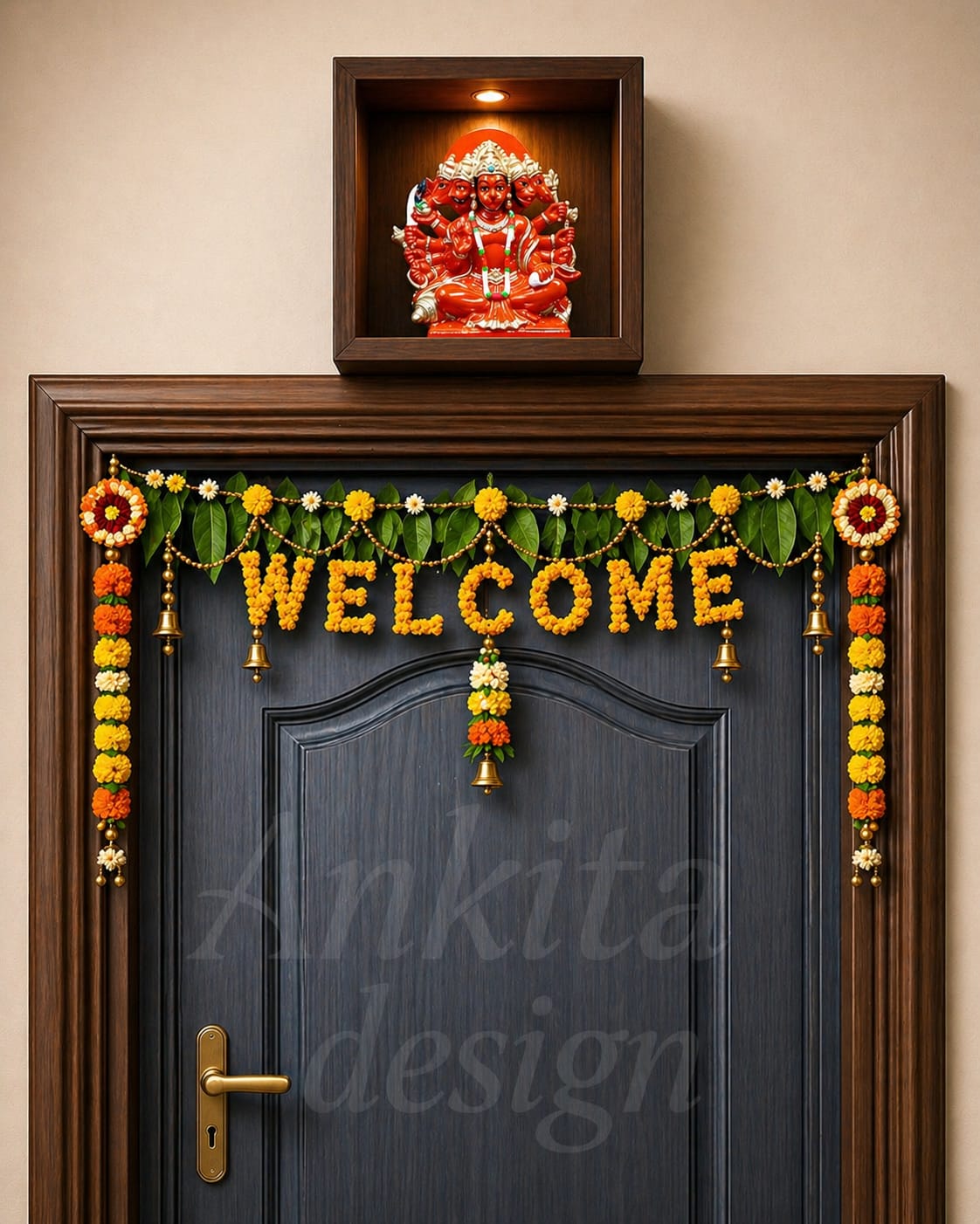 Panchmukhi Hanuman Idol | Divine Hanuman Murti for Home Temple & Spiritual Protection