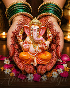 Premium Fiber Ganesh Murti | Decorative Ganpati Idol for Home Temple & Living Room