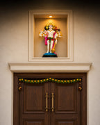 Panchmukhi Hanuman Wall Decor Idol | Divine Entrance & Home Temple Décor