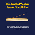 Handcrafted Wooden Incense Stick Holder