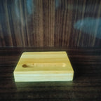 Handcrafted Wooden Mobile Holder Stand