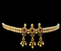 Traditional Pearl Choker Necklace for Women | Gold Plated Maharashtrian Ethnic Jewellery  Short Product Description