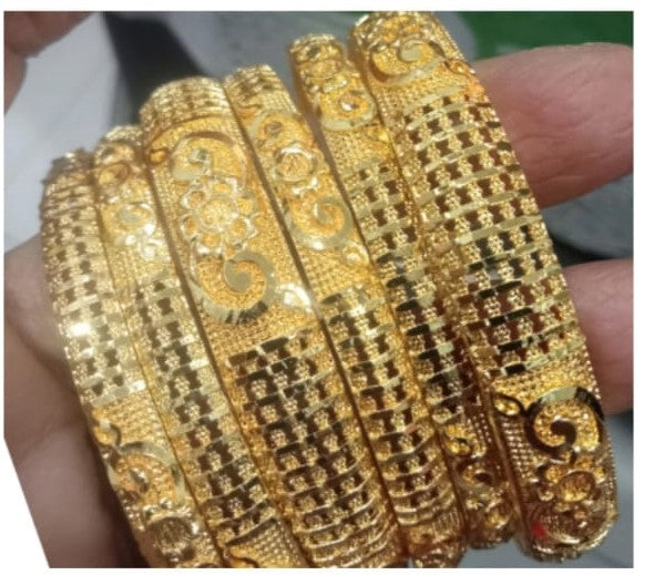 Traditional Gold Plated Designer Bangles
