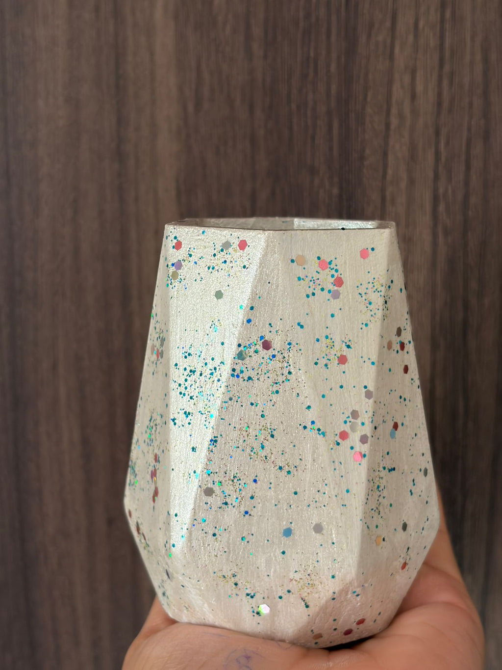 Premium Handmade Terrazzo Decorative Flower Vase | Modern Home Décor Planter
