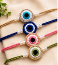 क्रोशे नझर बट्टू (Evil Eye) राखी