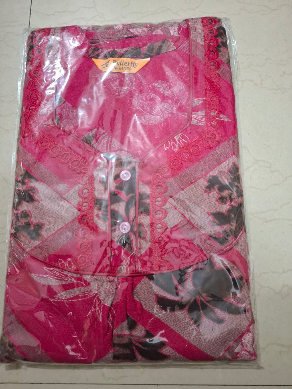 Premium Alfine Cotton Nighty for Women