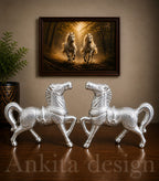 Twin Horse Statue 410g