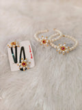 Designer Moti Beads Hair Accessories Set