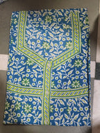 Blue Floral Cotton Nighty
