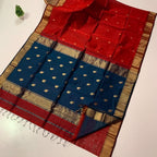 Elegant Maheshwari Silk Blend Saree