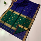 Elegant Maheshwari Silk Blend Saree