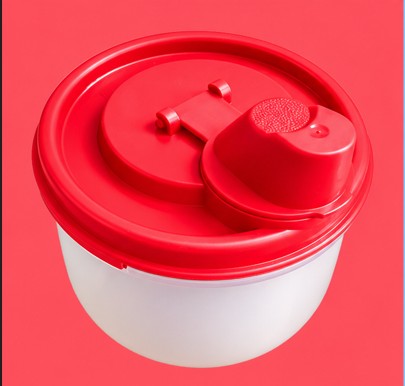 Oil Container Set 200 ml & 1.1 Litre | लाल झाकणाचे तेल साठवण्याचे डबे