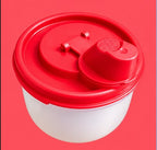 Oil Container Set 200 ml & 1.1 Litre | लाल झाकणाचे तेल साठवण्याचे डबे